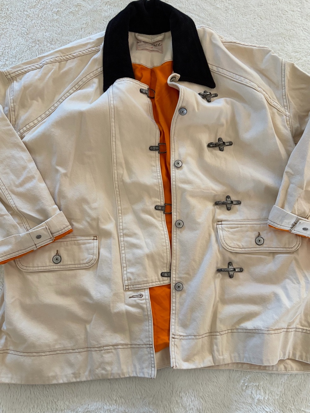 We The Free Denim barn coat